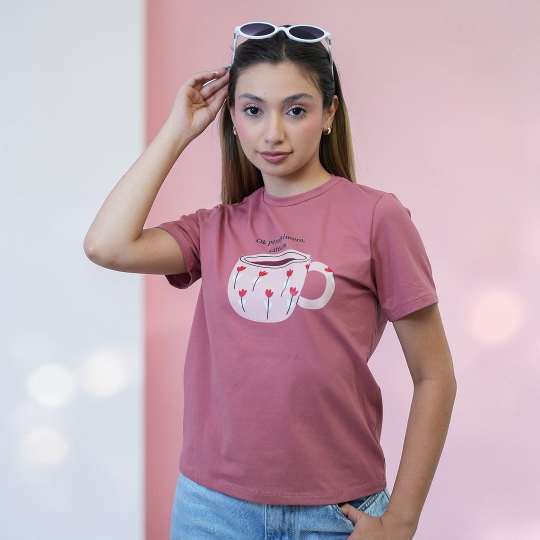 Camiseta cafecito