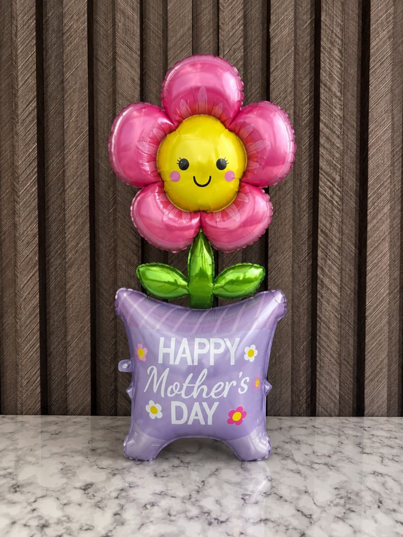  GLOBO JUMBO FLOR HAPPY DAY
