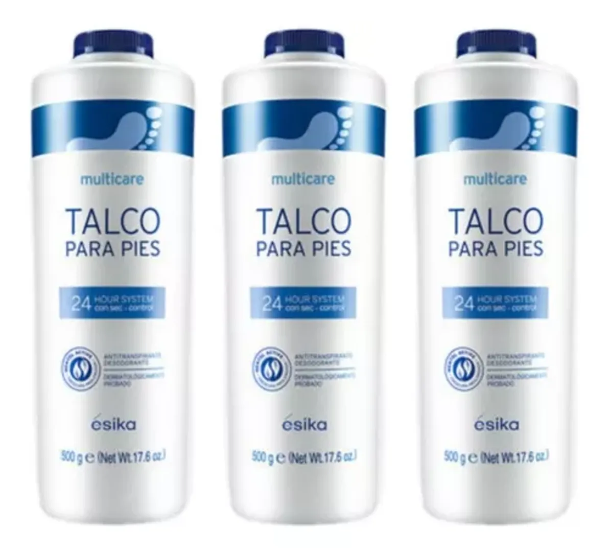 TALCOS PARA PIES MULTICARE 500g