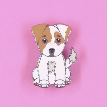 PIN CRIOLLITO BLANCO CAFE - imagen 1