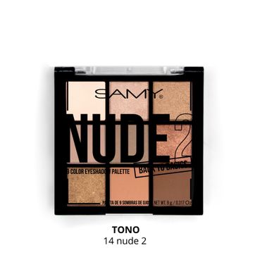 PALETA  DE SOMBRAS X 9 - imagen 1