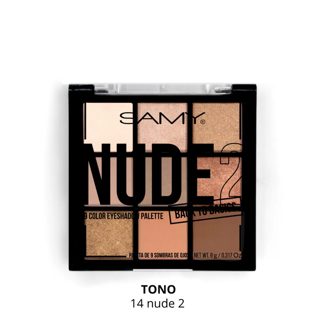 PALETA  DE SOMBRAS X 9