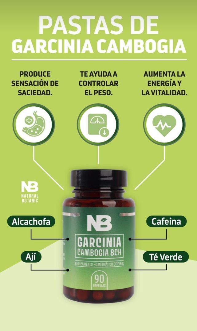 Pastas de Garcinia Cambogia adelgazante quemagrasa