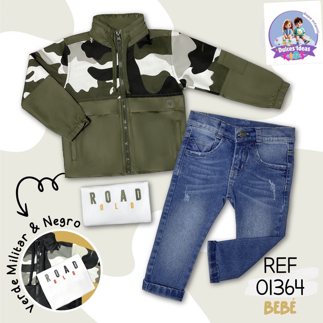 CONJUNTO TRES PIEZAS 