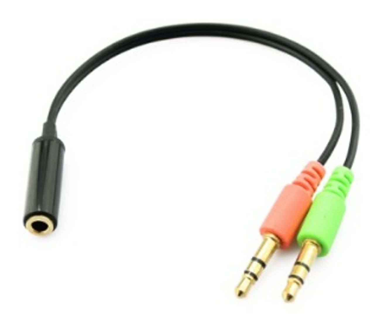 Cable adaptador micrófono y audio a Jack 3.5mm