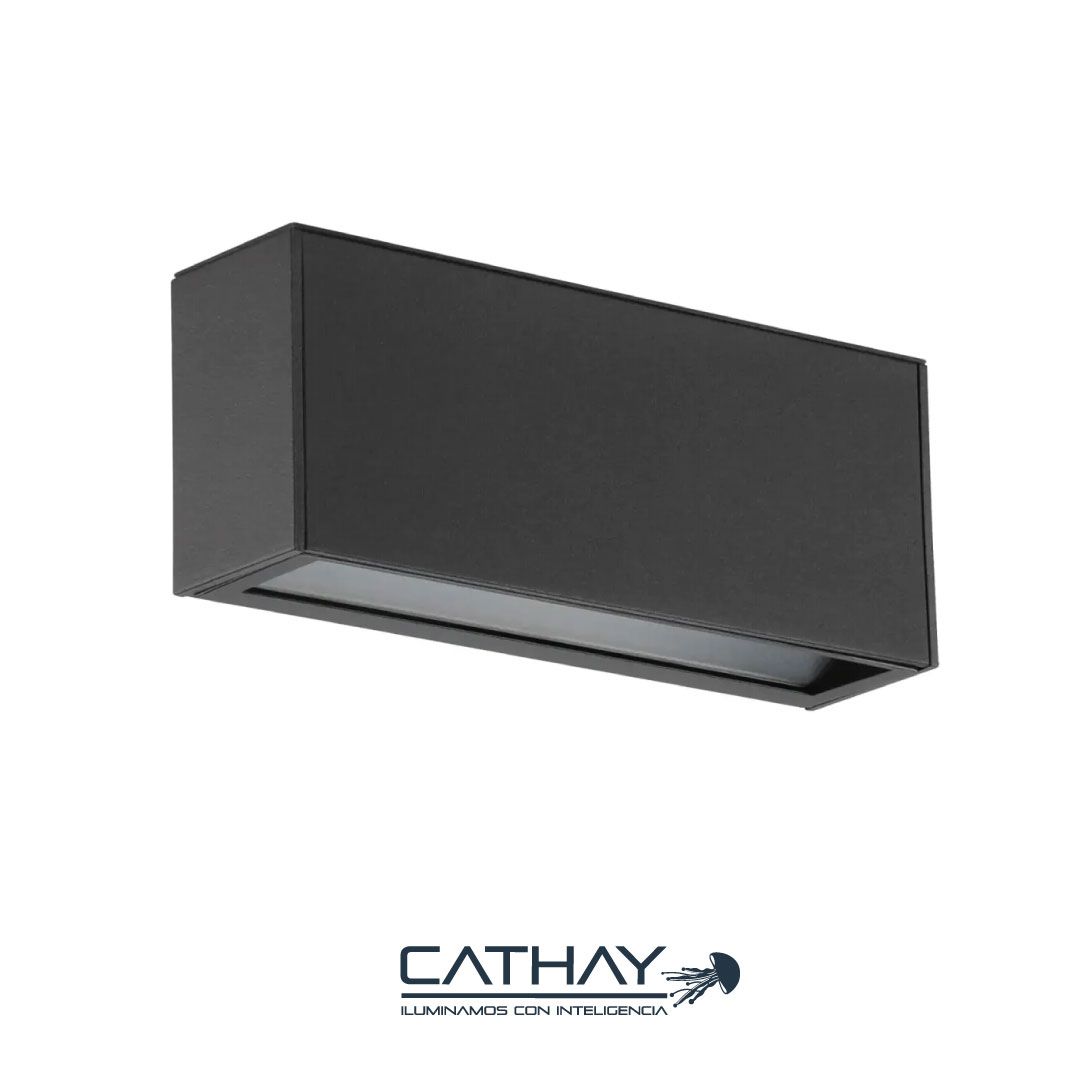 LUMINARIA LED RECTANGULAR  CON DIFUSOR 