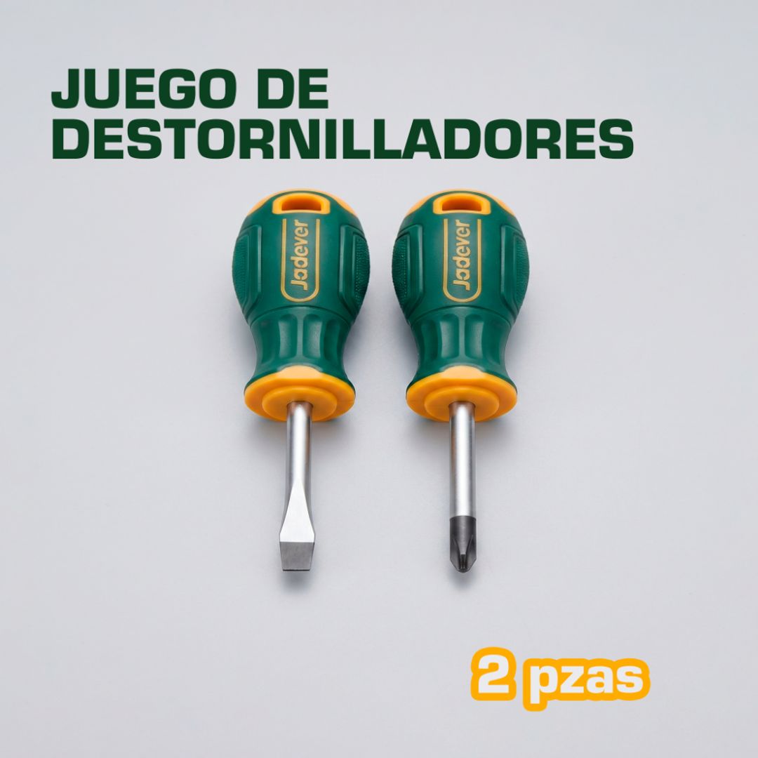 JUEGO DE DESTORNILLADORES 2 PIEZAS 