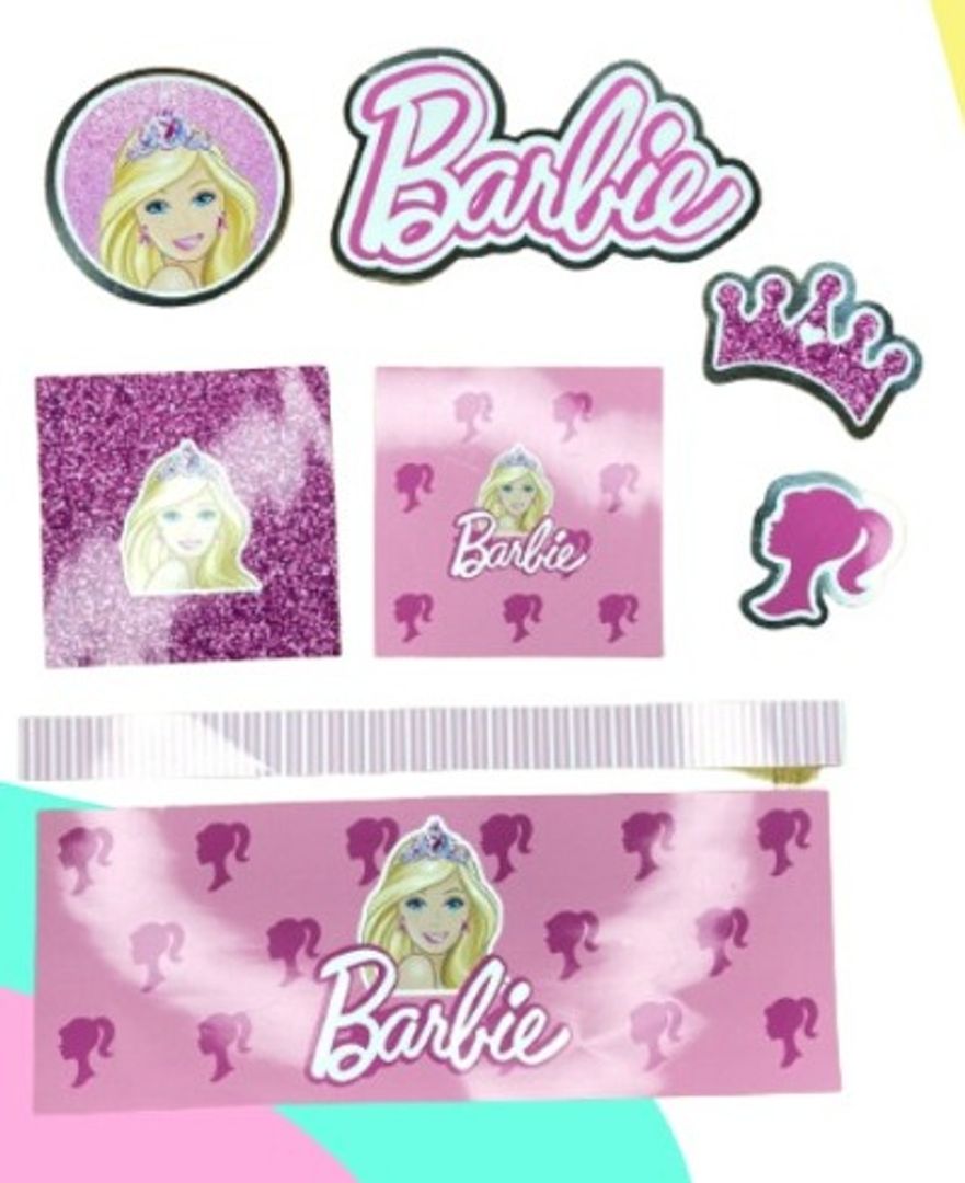 KIT PAPELERIA CREATIVA BARBIE
