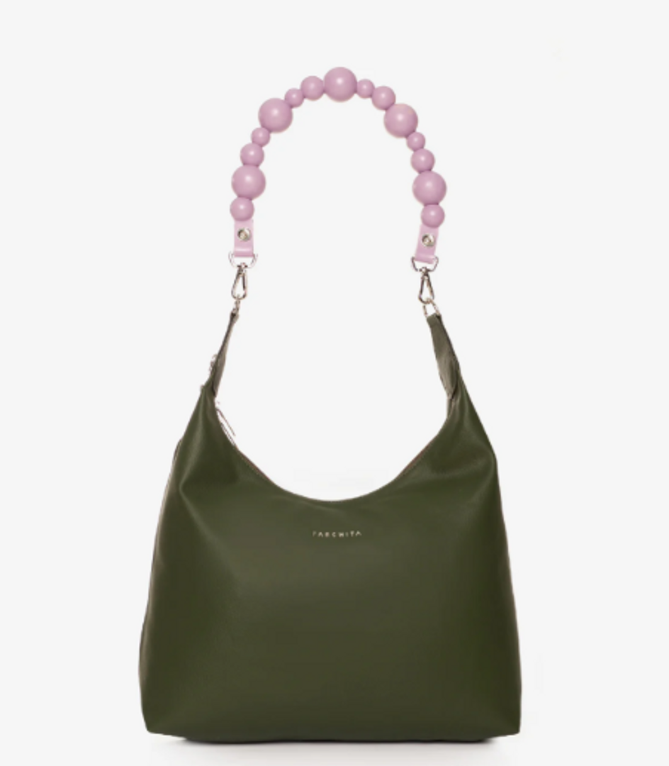 BOLSO SHOPPING LOLA VERDE OSCURO