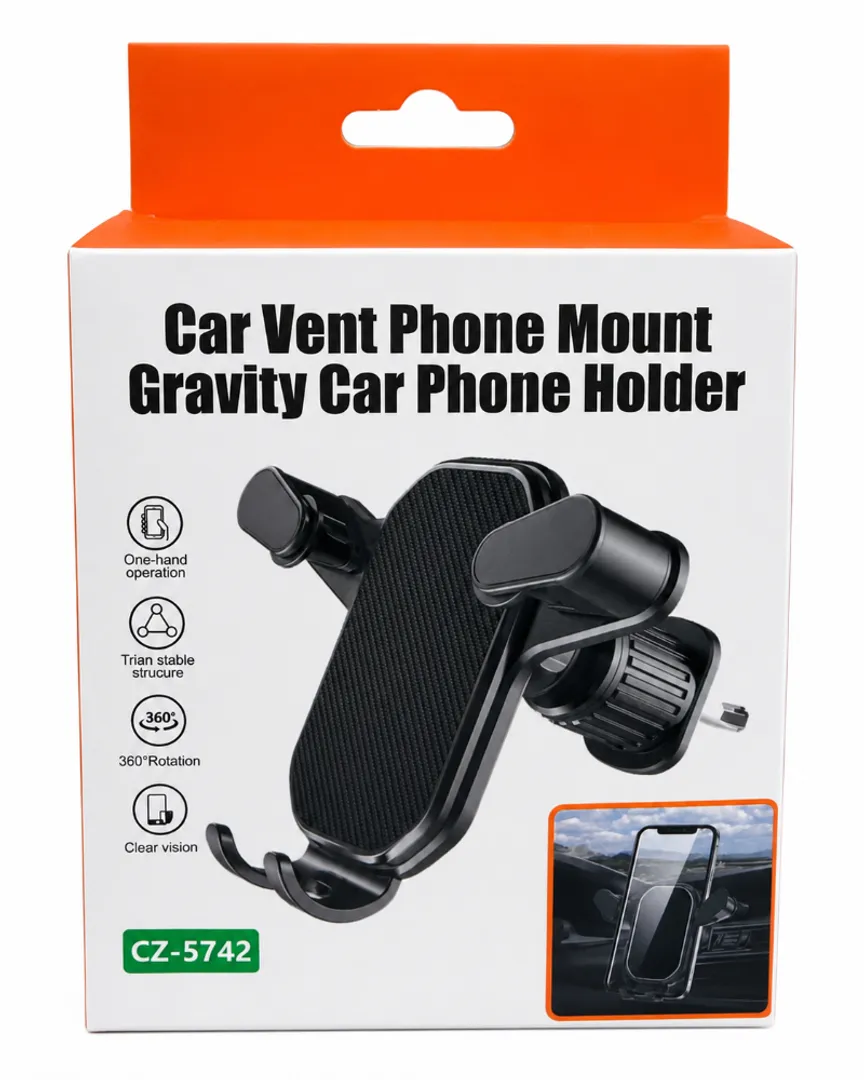 SOPORTE CELULAR HOLDER PARA REJILLA DE CARRO CZ-5742