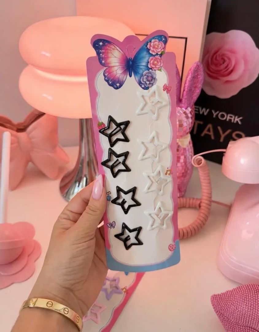 Pinzas estrellas pequeñas 