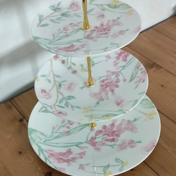 BASE CUPCAKES RAMAS ROSADAS - imagen 1