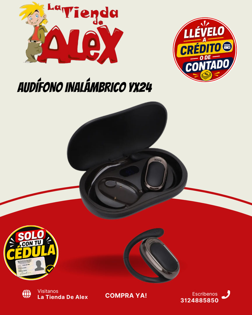 AUDÍFONO INALÁMBRICO YX24