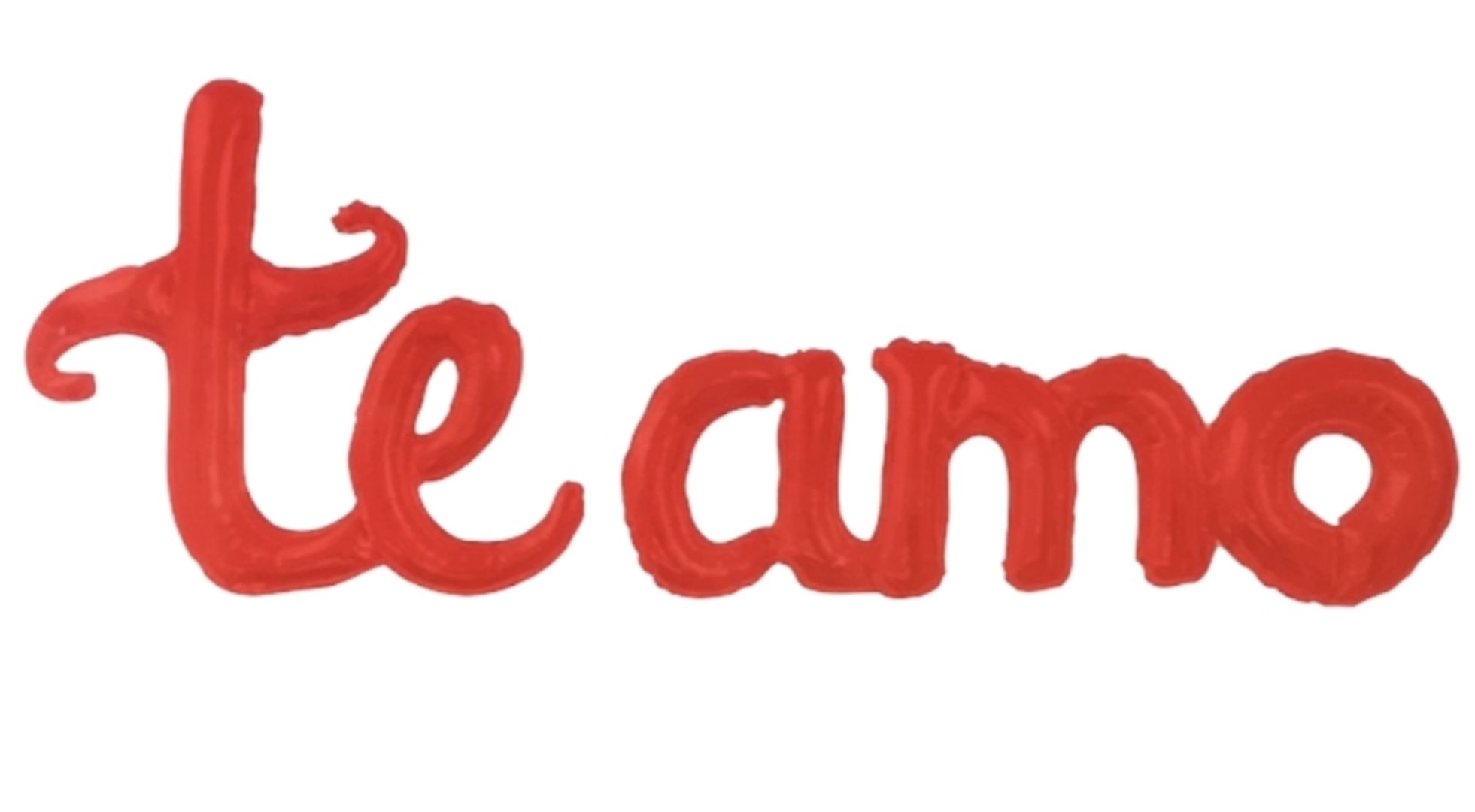 GLOBO FOIL TE AMO CURSIVO SURTIDO