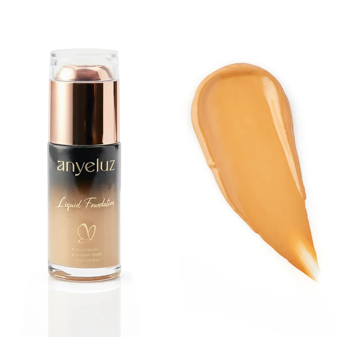 BASE LIQUID FOUNDATION ACABADO MATTE-ANYELUZ