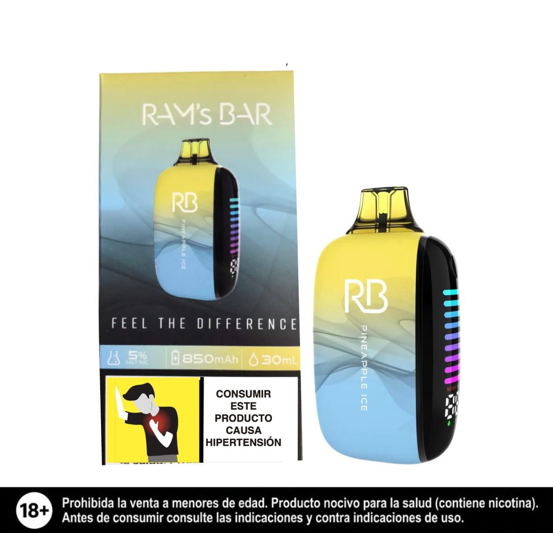 Rams Bar Pineapple Ice 30.000 Puffs