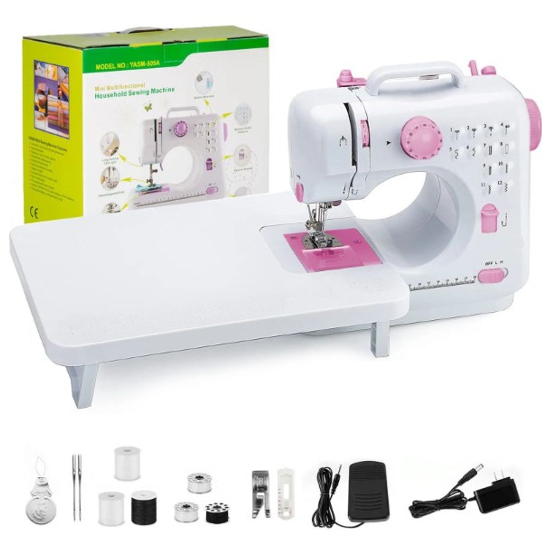 MAQUINA DE COSER 12 PUNTADAS CON MESA