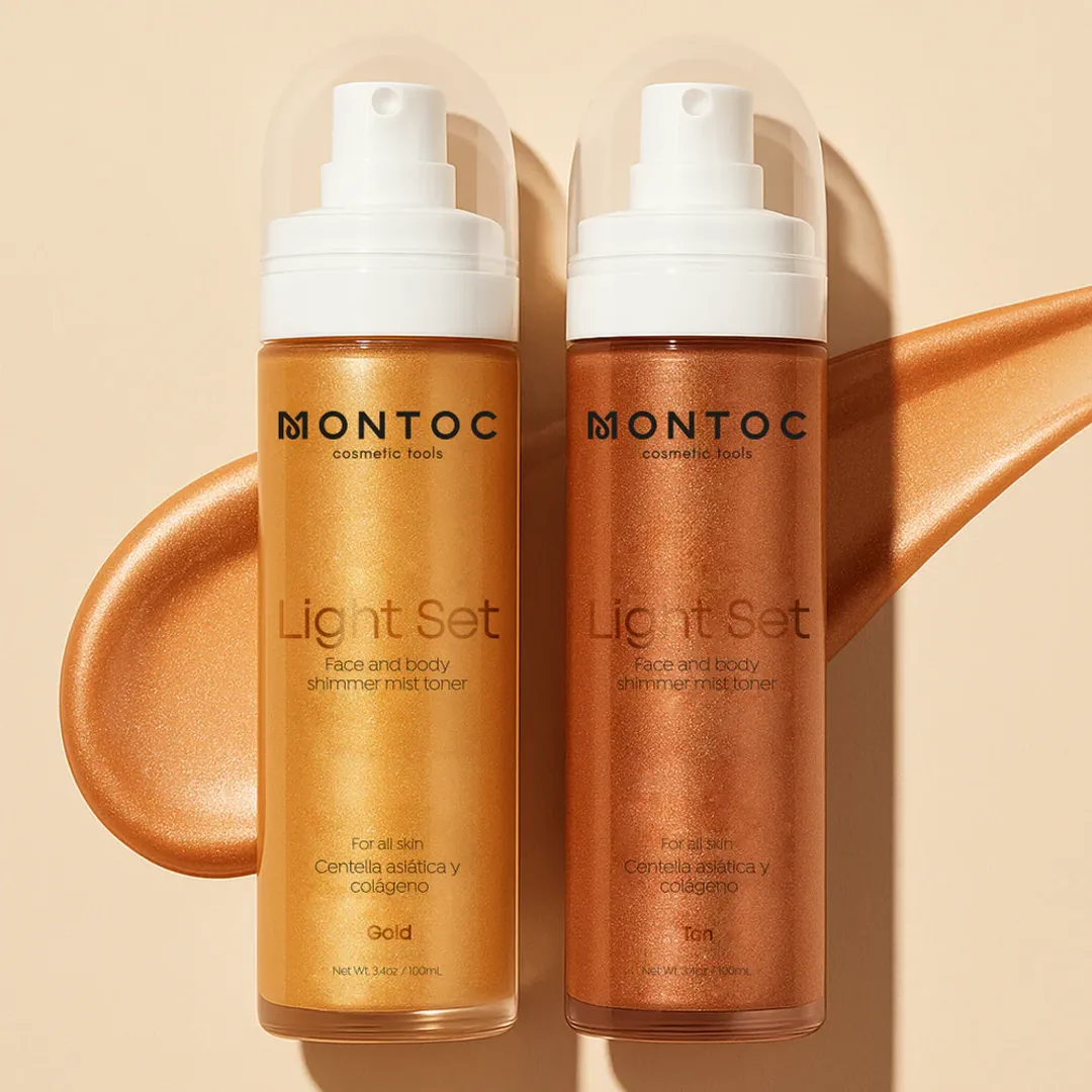 LIGHT SET SHIMMER MIST TONER 100ML MONTOC