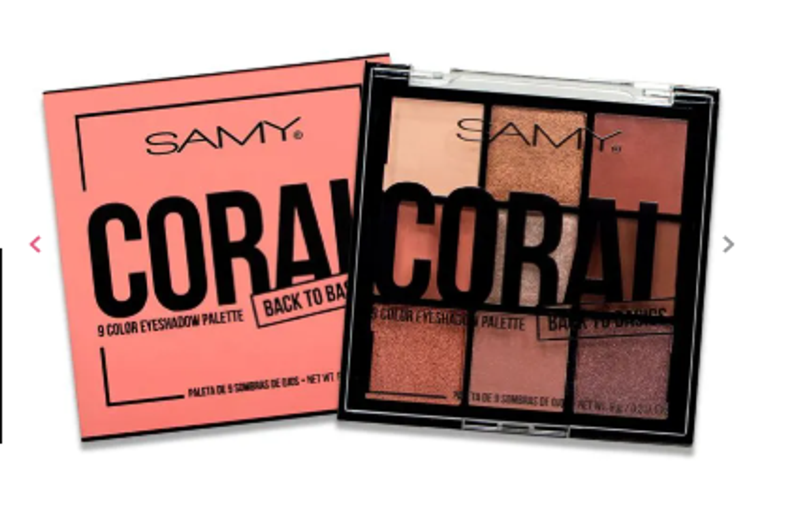 Paleta X 9 Sombras De Ojos Samy
