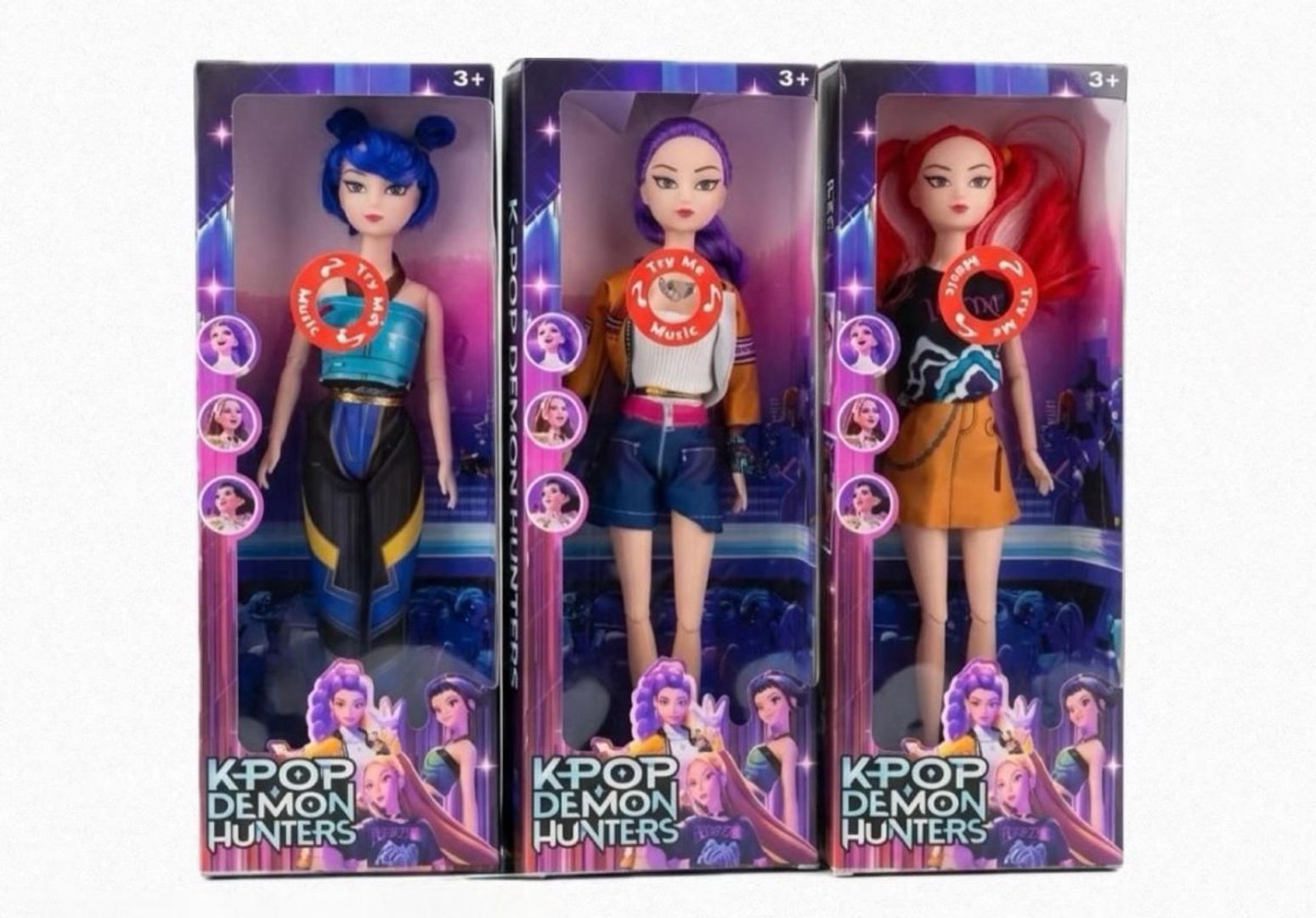 Muñecas k pop con luz y sonido 