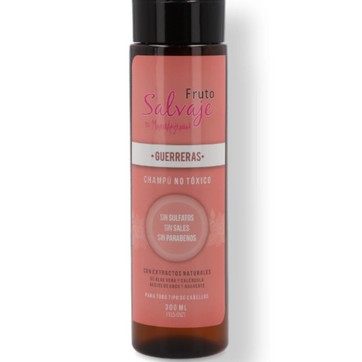 Imagen del producto Fruto Salvaje Guerreras Champú No Tóxico 300 ml 