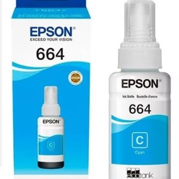 Imagen del producto Tinta Epson Botella 664 Cian