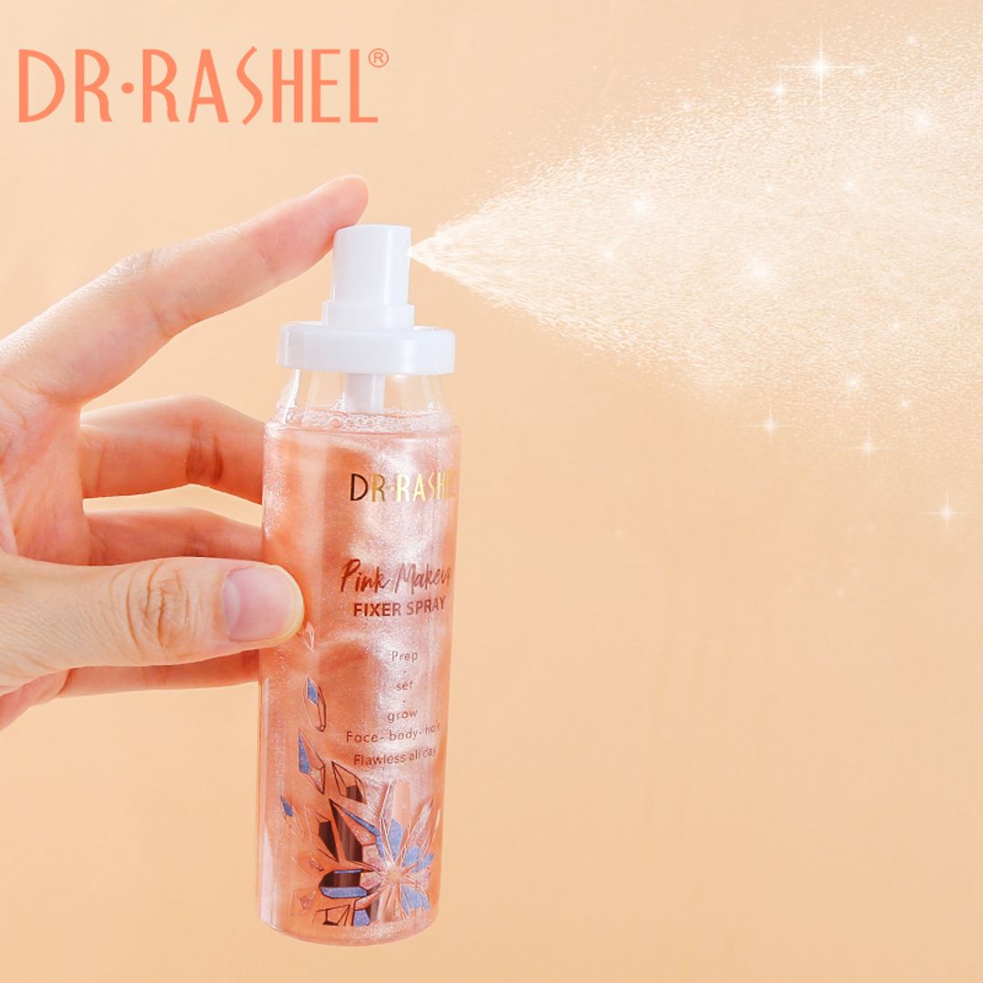 Spray fijador de maquillaje Dr. Rashel Pink 1709