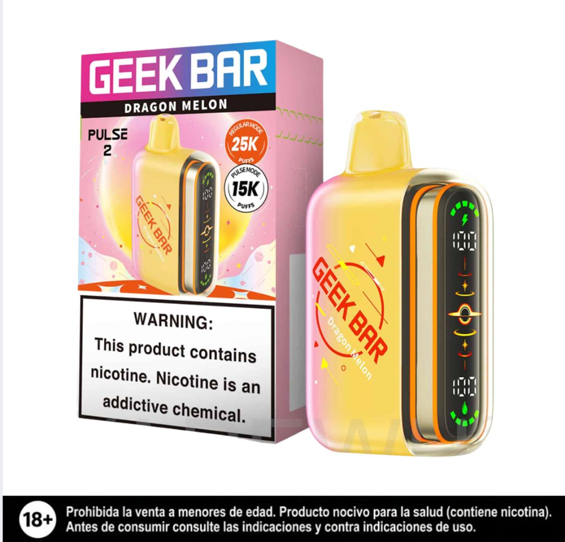 Geek Bar Pulse 2 Dragon Melon 25.000 Puffs