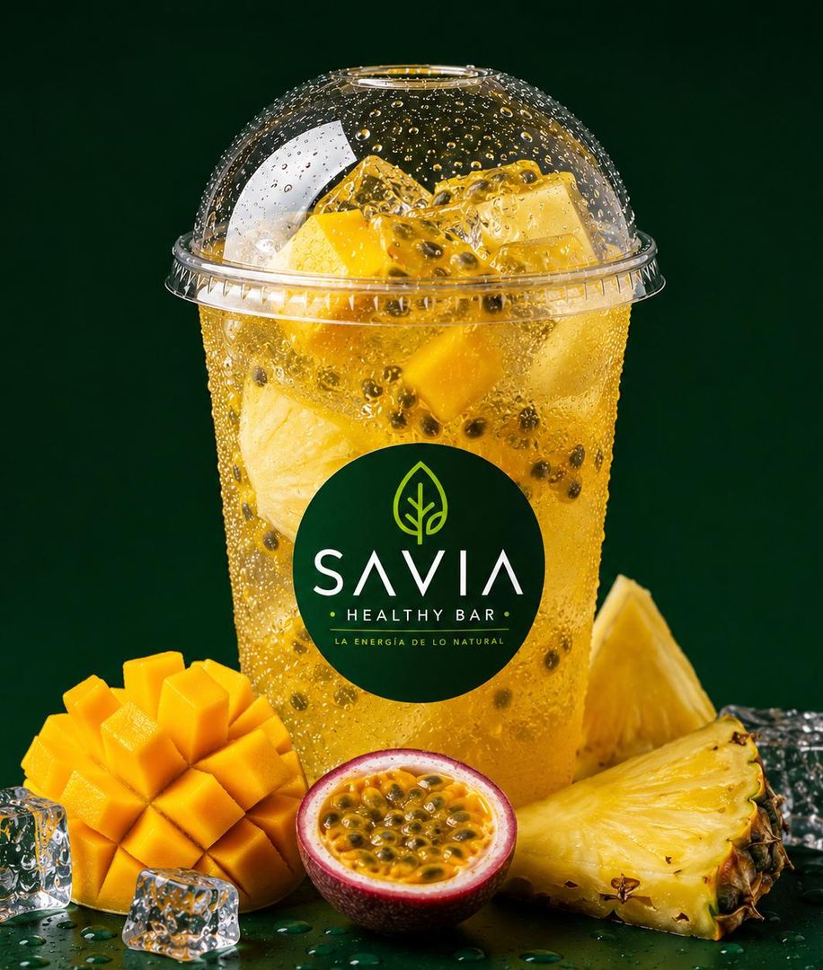 Soda artesanal de frutos amarillos 