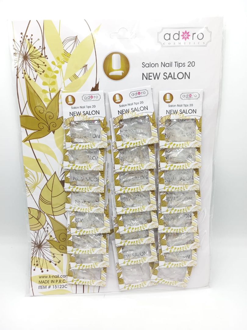 cartón uñas postizas  