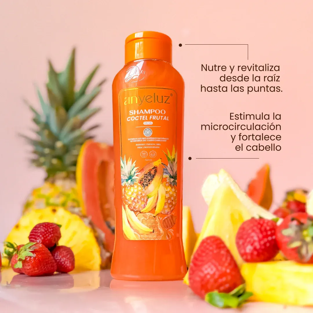 SHAMPOO CÓCTEL FRUTAL ANYELUZ