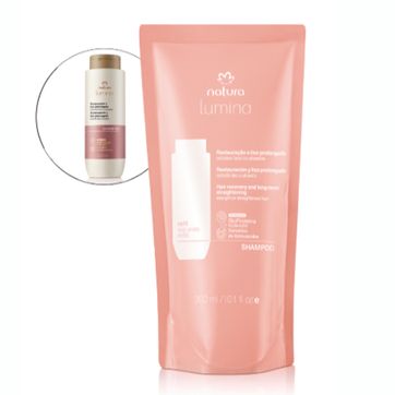 Imagen del producto REPUESTO SHAMPOO LUMINA RESTAURACIÓN Y LISO PROLONGADO