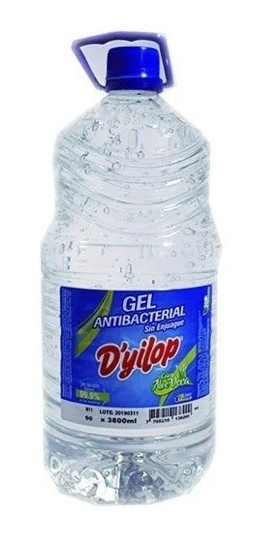 B. GEL ANTIBACTERIAL YILOP X 3.800 ML