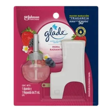 Imagen del producto  I. GLADE MORA RADIANTE APARATO + REPUESTO X 21 ML