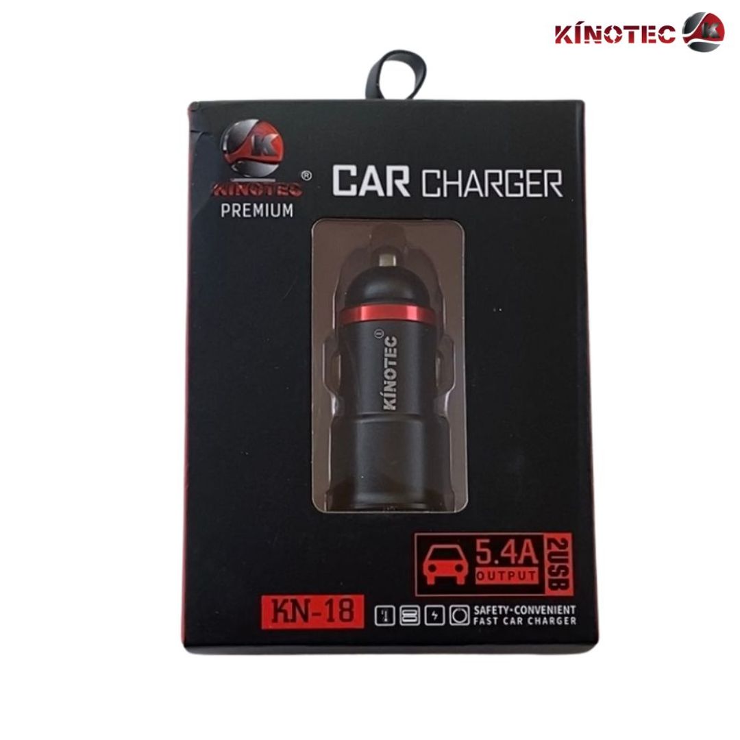 Cargador para Carro Kinotec KN-18