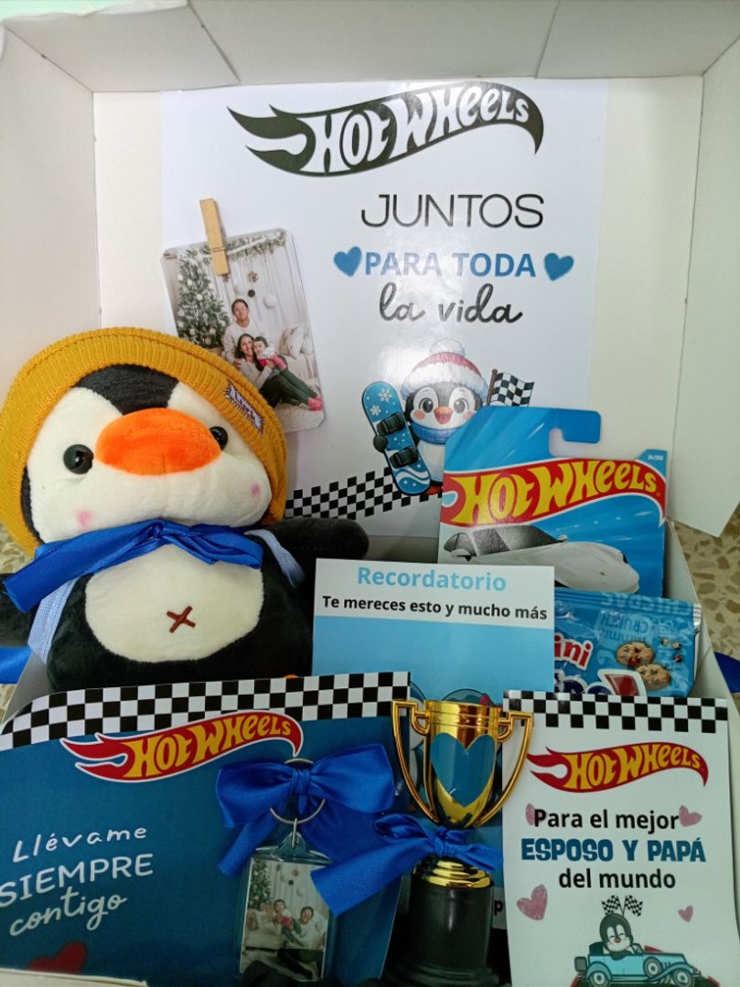 Caja pingüino 