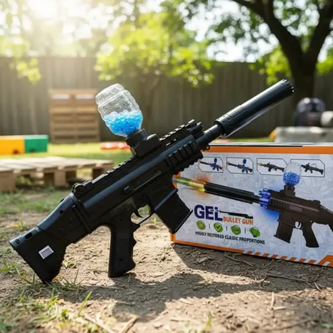 PISTOLA DE HIDROGEL RIFLES CON LUCES LED