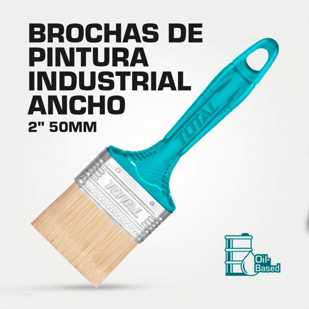 BROCHAS DE PINTURA INDUSTRIAL ANCHO 2" 50MM