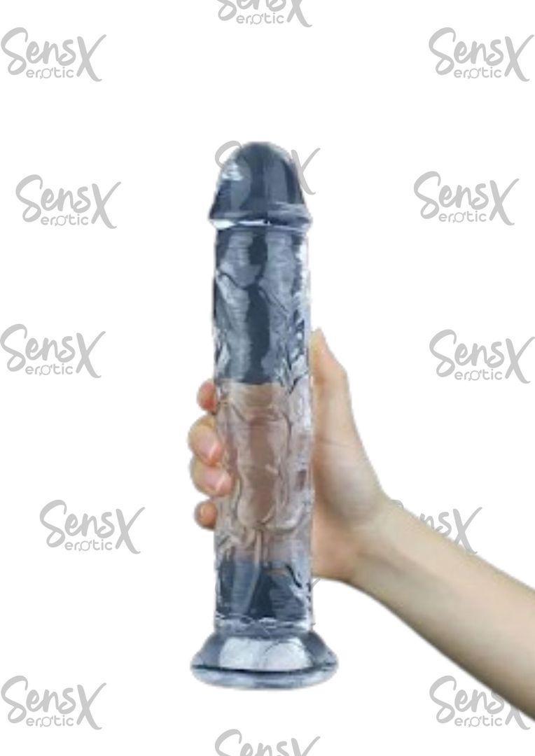 Consolador trasparente 