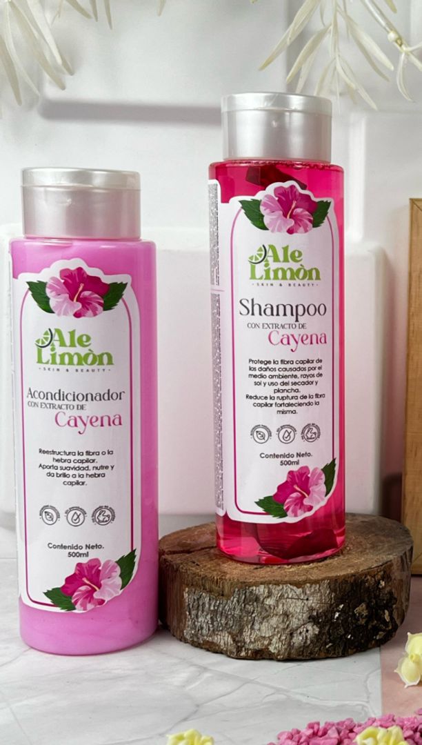 Kit Extracto de Cayena - Control de Frizz