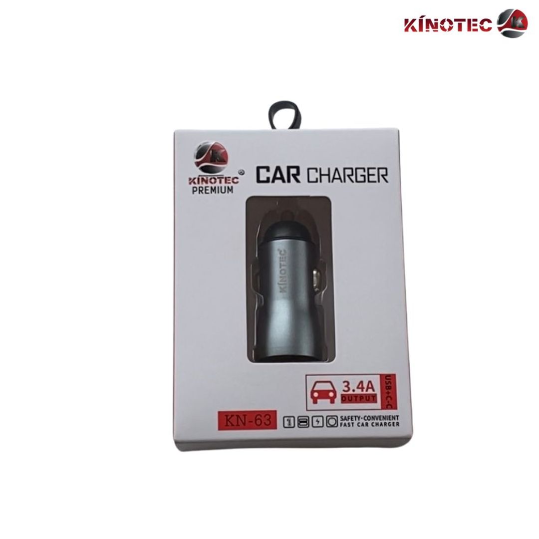 Cargador para Carro Kinotec KN-63