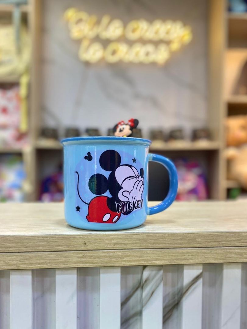 MUG MINNIE CUCHARA