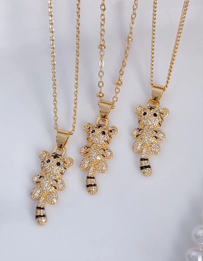 Cadena rodio tigre