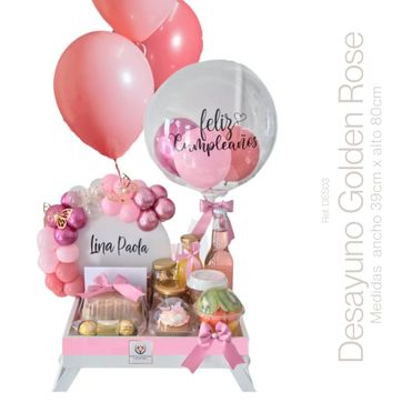 DESAYUNO GOLDEN ROSE - imagen 1