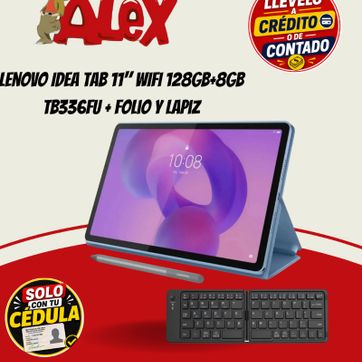 Imagen del producto Lenovo Idea Tab 11" WIFI 128GB+8GB TB336FU + Folio y Lapiz