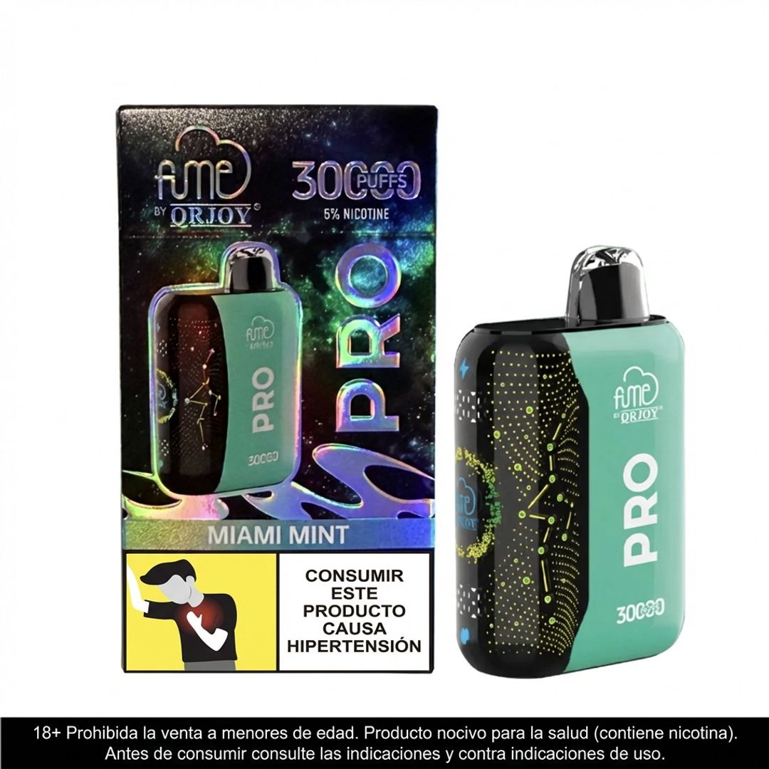 Fume Pro Miami Mint 30.000 Puffs