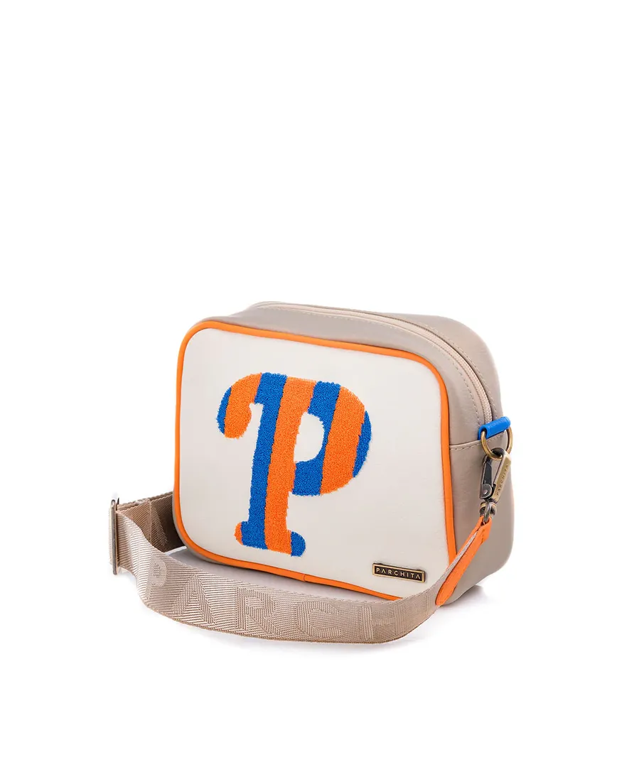 BANDOLERA GINEBRA IVORY X CHAMPAÑA