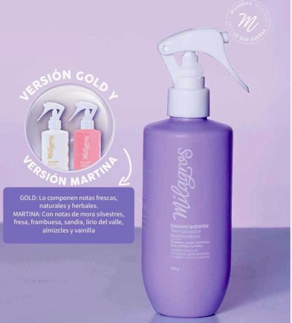 MILAGROS DESENREDANTE TERMOPROTECTOR MULTIBENEFICIOS