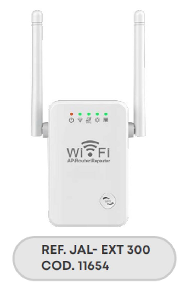 EXTENSOR WIFI DOS ANTENAS 300MBPS
