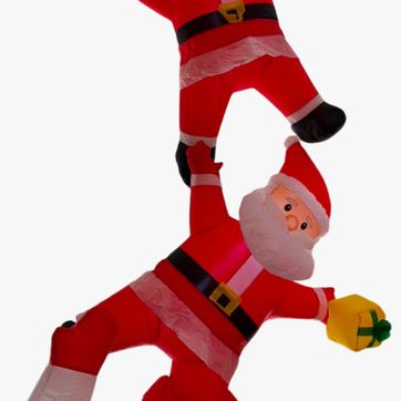 Imagen del producto TRIO DE SANTA INFLABLE X 3 CON LUZ